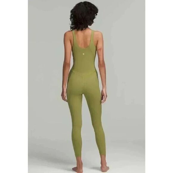 Lululemon Align Bodysuit Bronze Green Women’s Sz 6 - Picture 2 of 8